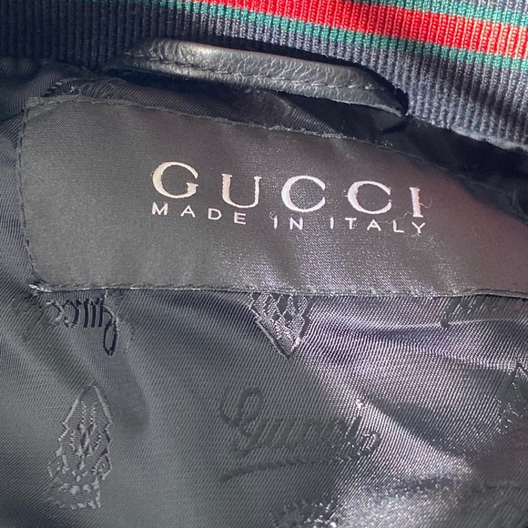 Gucci Leather Stitch Jacket - Picture 3 of 4